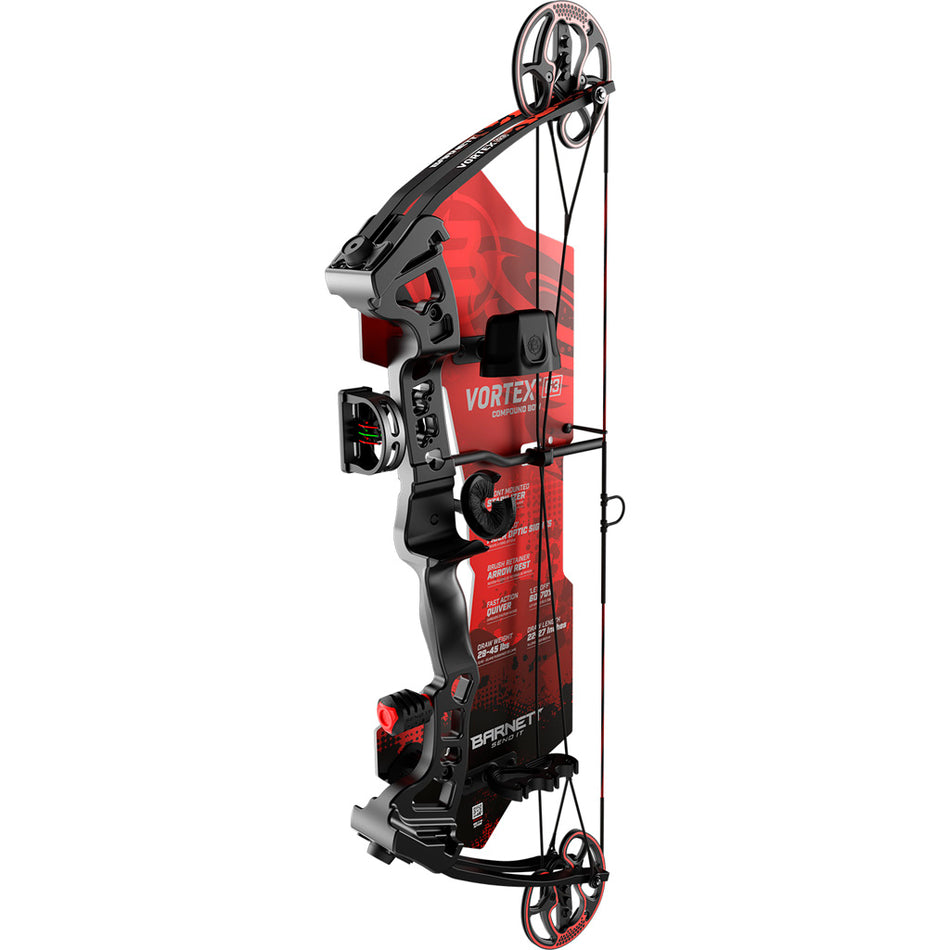 Barnett Vortex G3 RH Compound Bow Package 29-45 lb Draw 22-27 in.