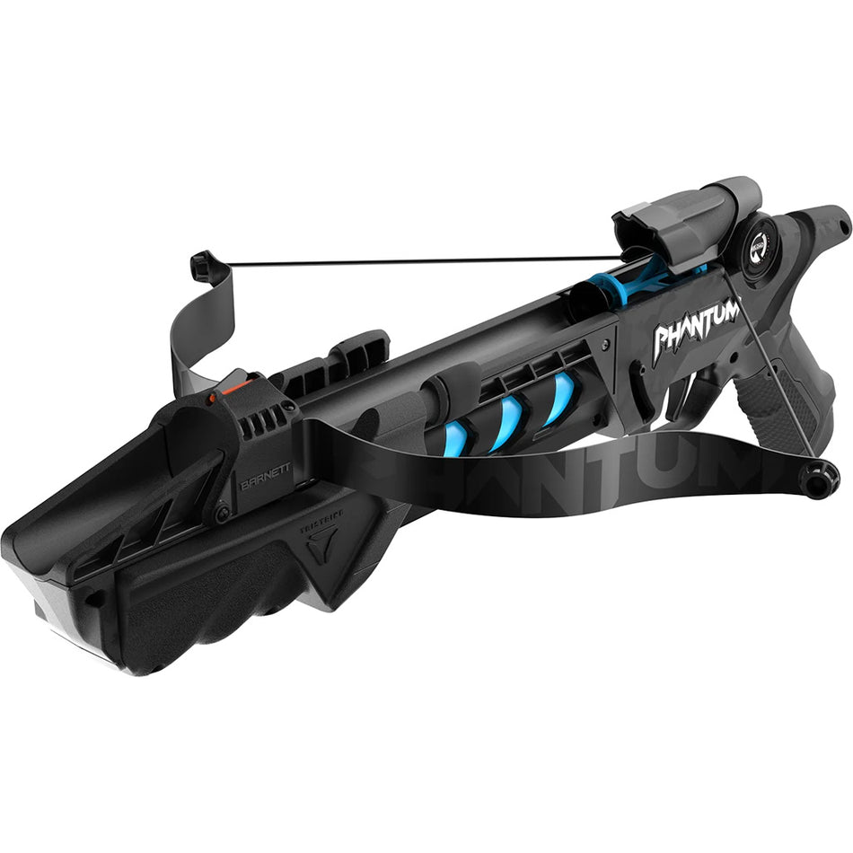 Barnett Phantom Youth Toy Pistol Crossbow Black/Blue Pump-Action