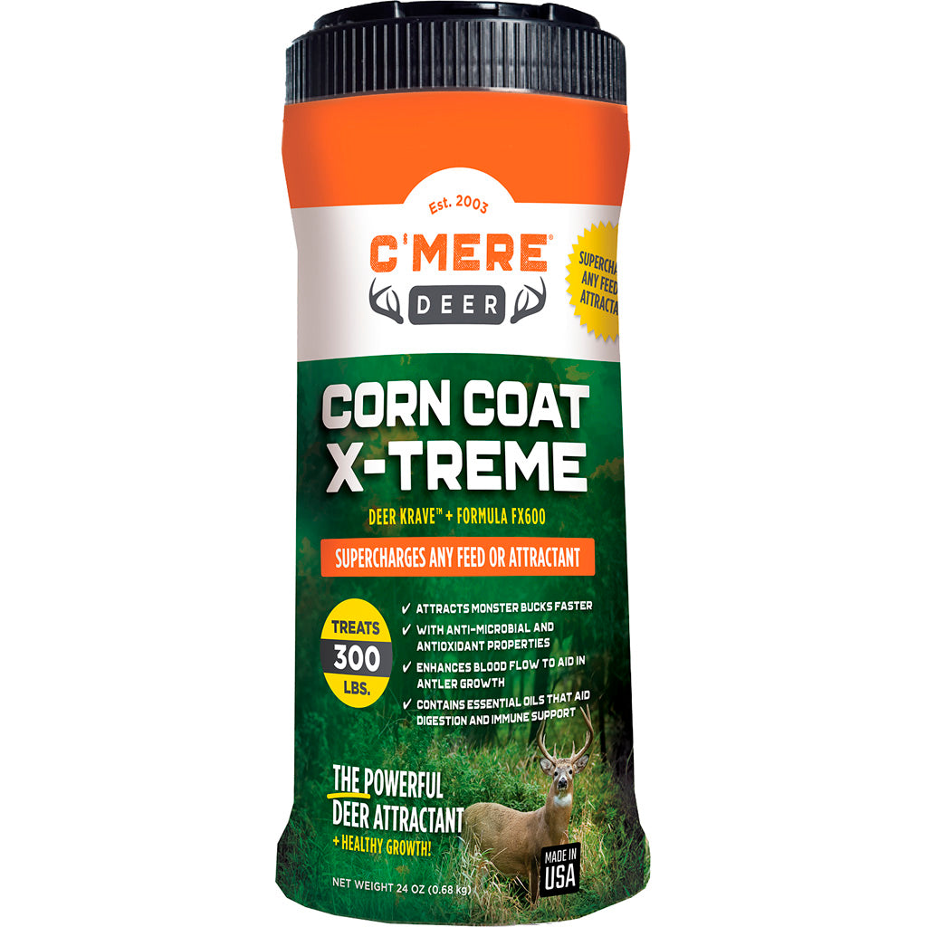 C'mere Deer Corn Coat Xtreme Feed Attractant 24 oz.