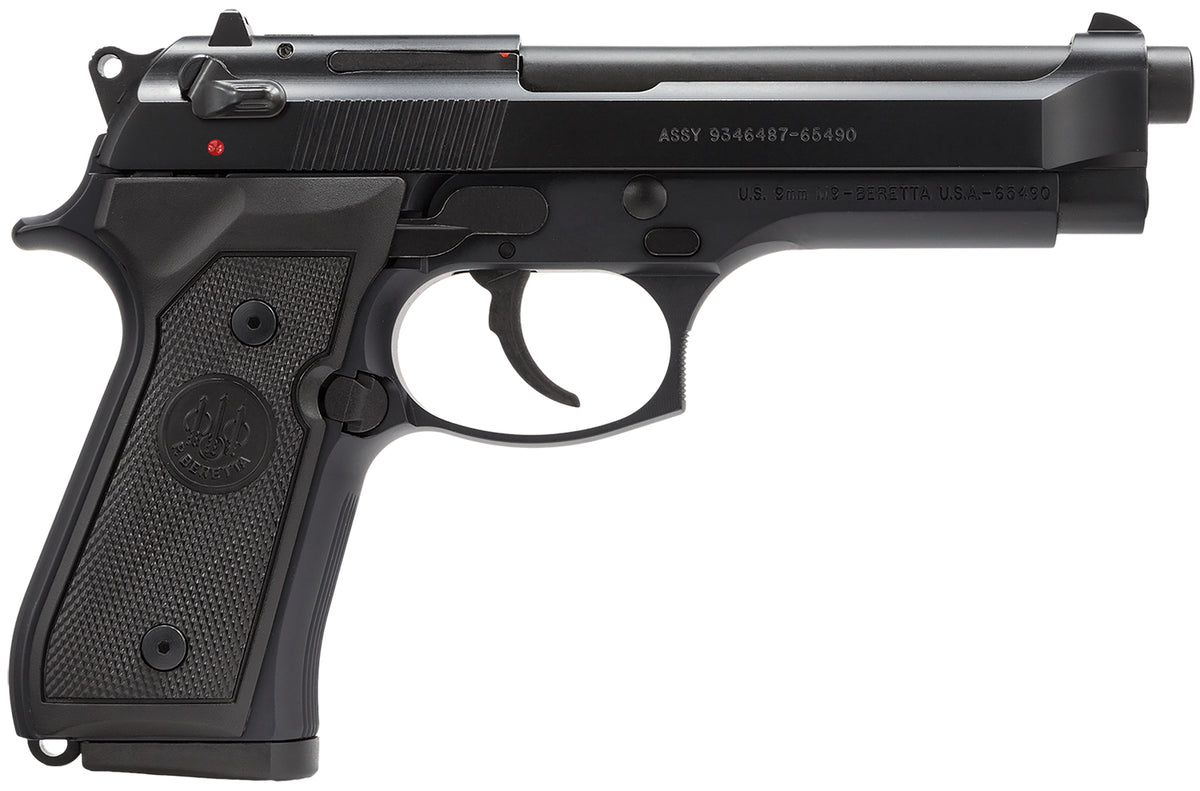Beretta J92M9A0CA M9 CA-Compliant 9mm Pistol, 10+1, 4.90" Steel Barrel, Ambidextrous Frame w/ Beavertail