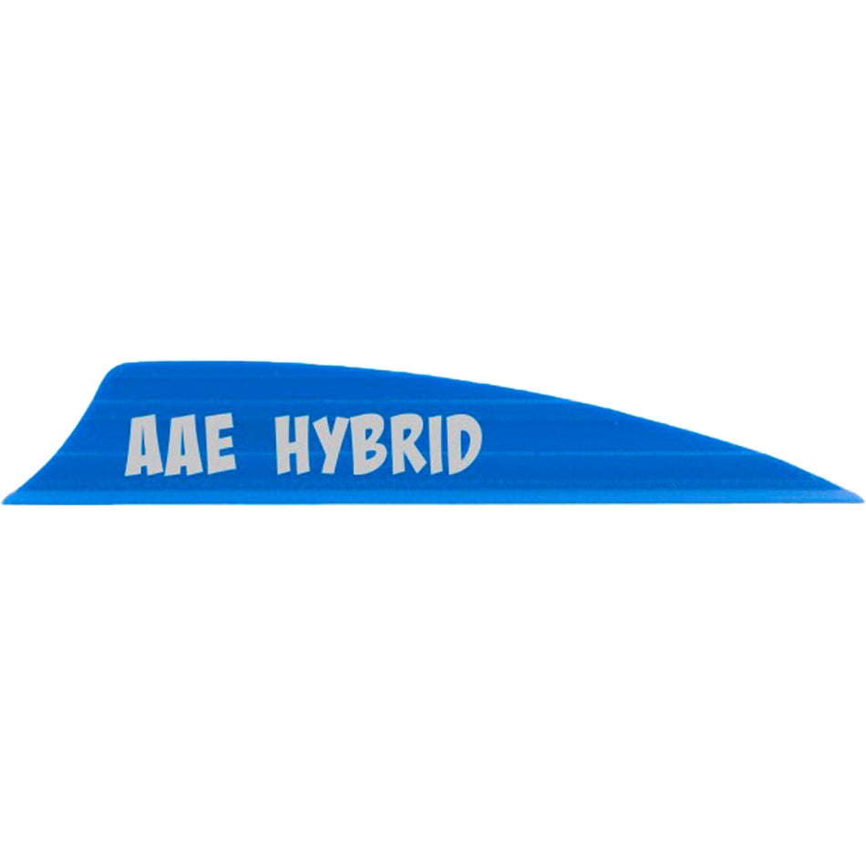 AAE Hybrid 2.0 Shield Cut Fletching Blue 50 pk.