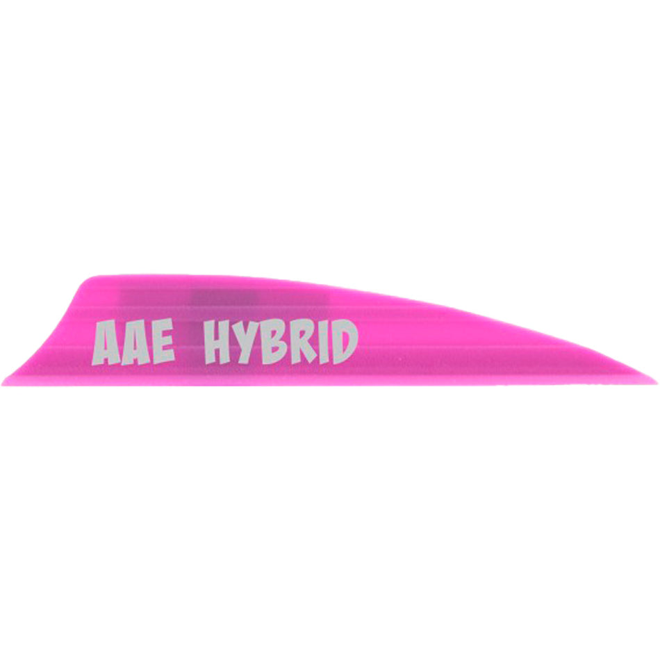 AAE Hybrid 2.0 Shield Cut Fletching Vanes Purple Pack of 50