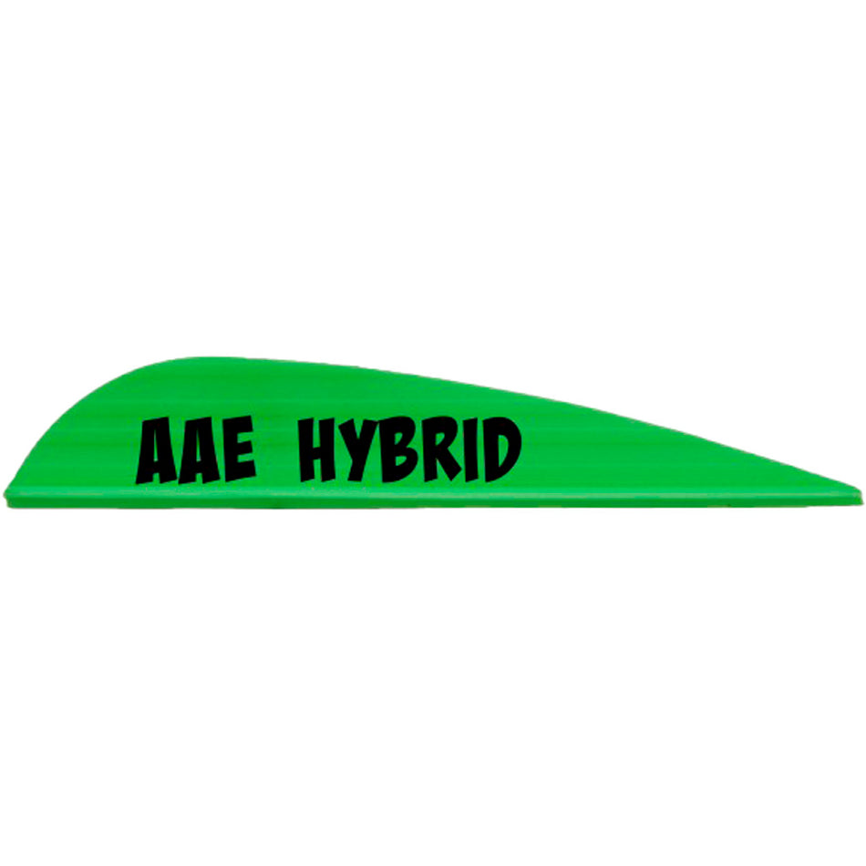 AAE Hybrid 26 Vanes Bright Green Color 50 pk.