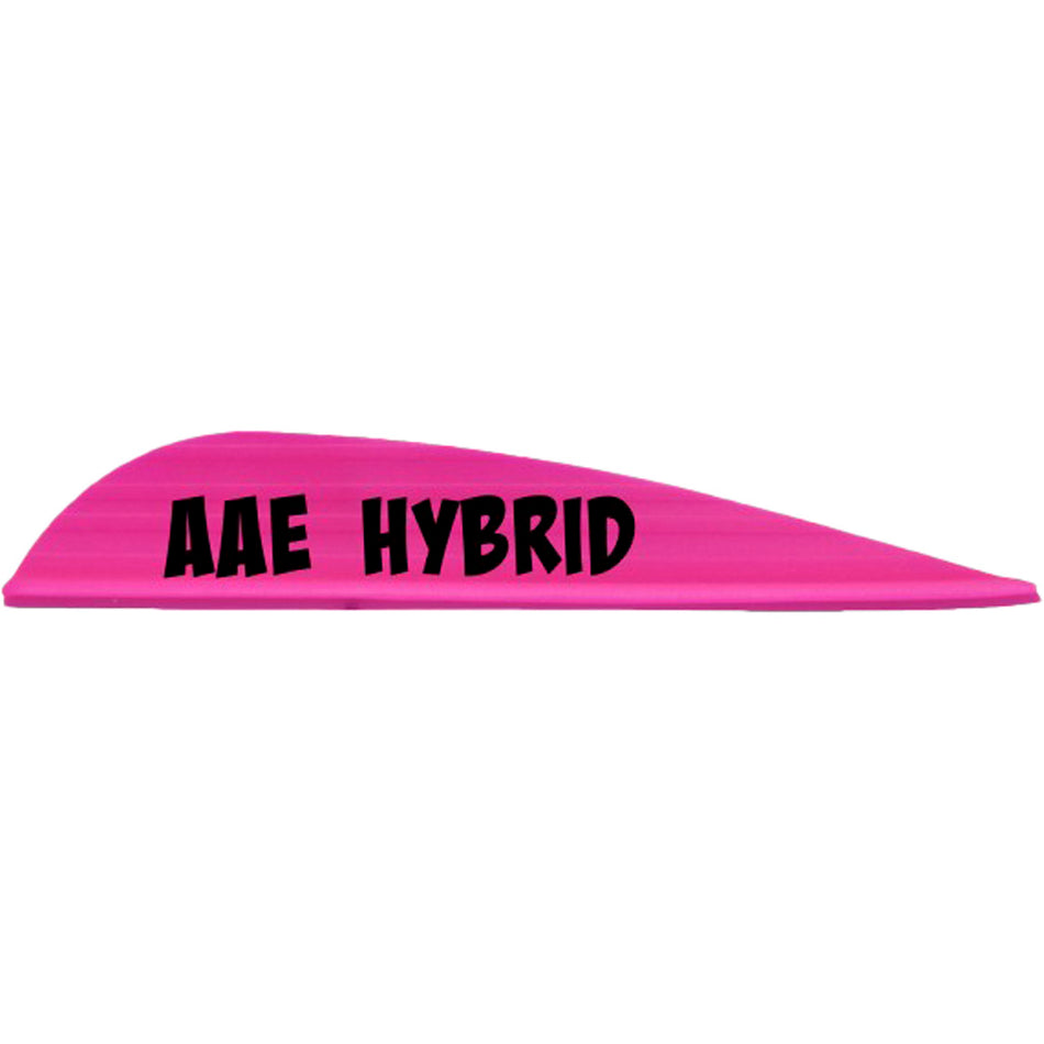 AAE Hybrid 26 Vanes Hot Pink Color 50 pk.