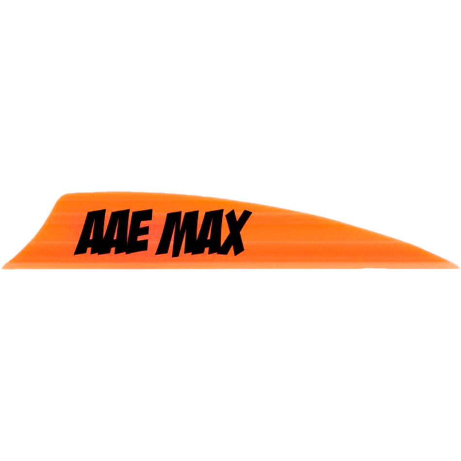 AAE Max 2.0 Shield Cut Vanes Fire Orange Pack of 50