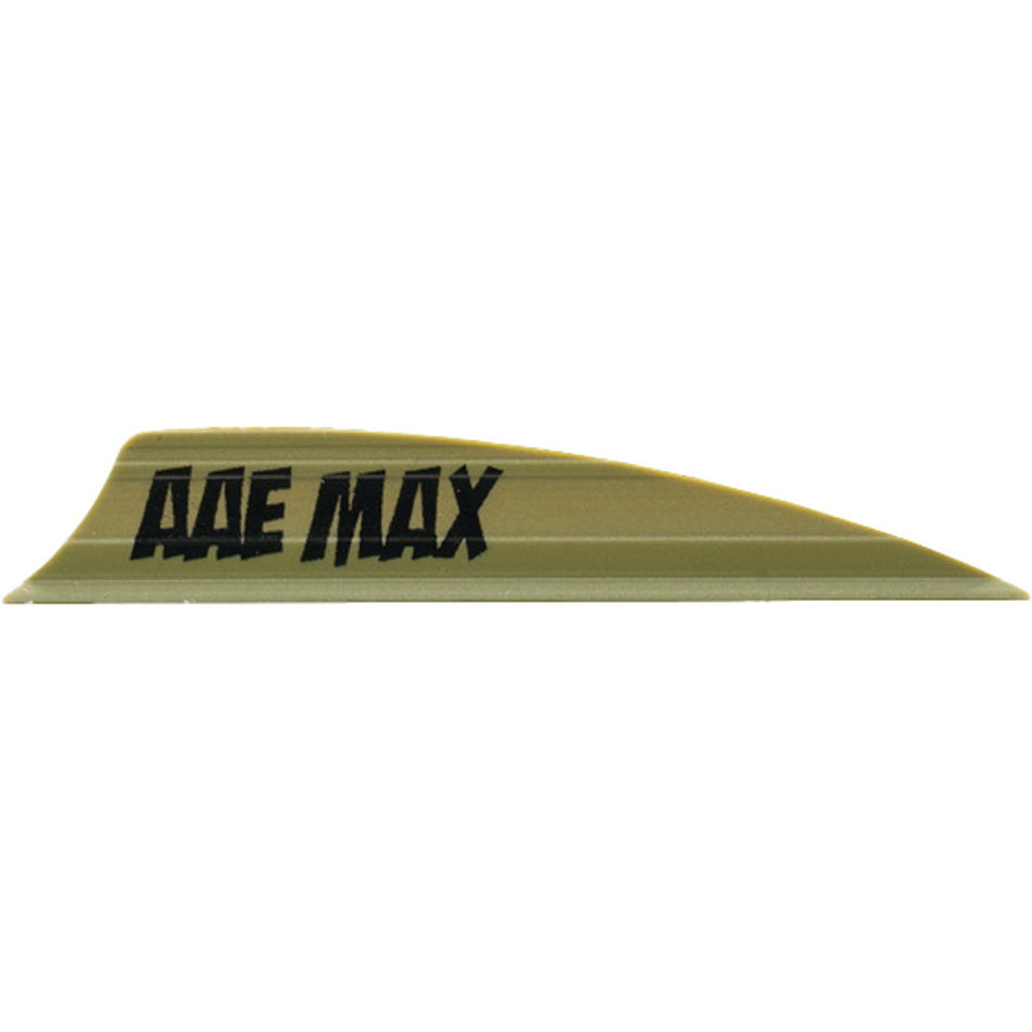 AAE Max 2.0 Shield Cut Vanes OD Green Pack of 50