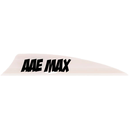 AAE Max 2.0 Shield Cut Vanes White 50-Pack Archery Fletching
