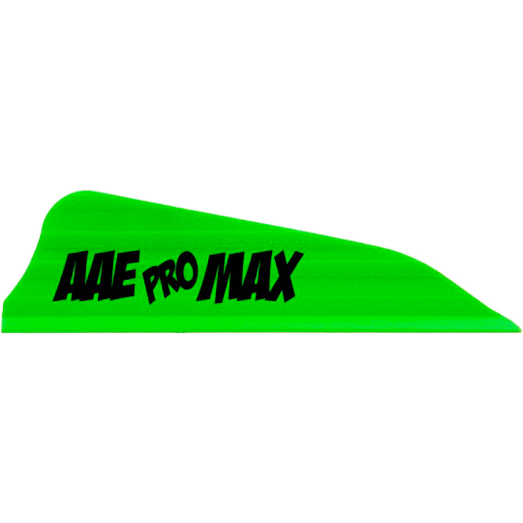 AAE Pro Max Vanes Bright Green 50-Pack Archery Fletching