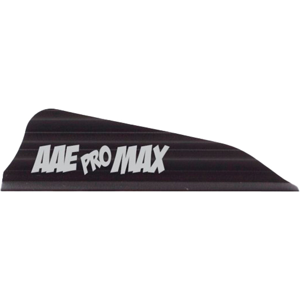 AAE Pro Max Vanes Black 50-Pack Archery Fletching