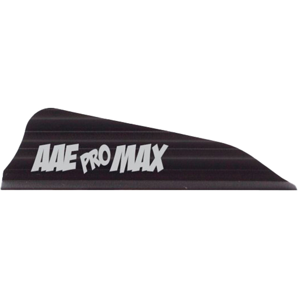 AAE Pro Max Vanes Black 50-Pack Archery Fletching