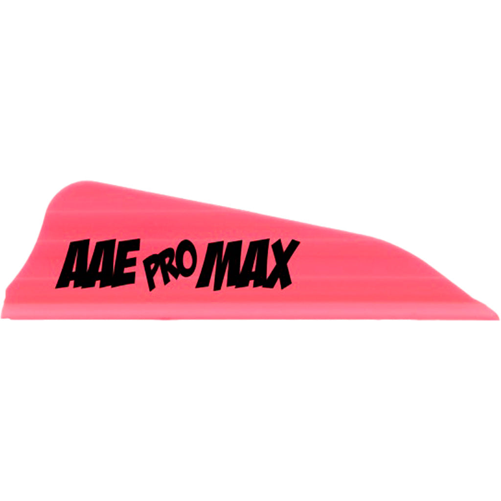 AAE Pro Max Vanes Hot Pink 50-Pack Archery Fletching