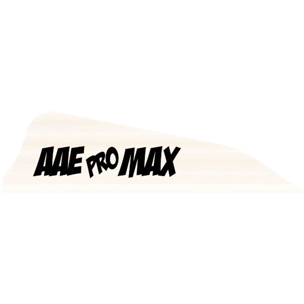 AAE Pro Max Vanes White 50-Pack Archery Fletching