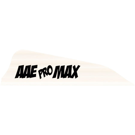 AAE Pro Max Vanes White 50-Pack Archery Fletching