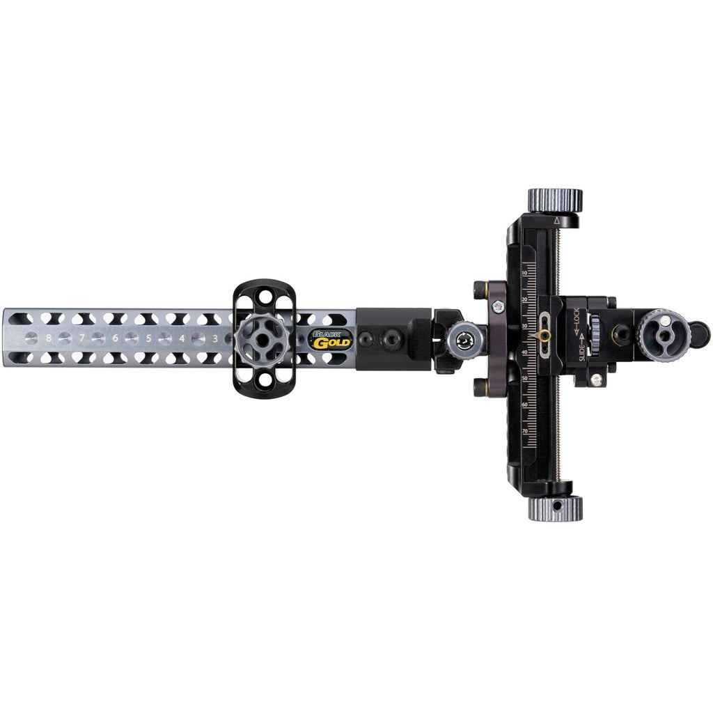 Black Gold 2A Competition Bow Sight 4-Inch Wing Truss Grey Right Hand