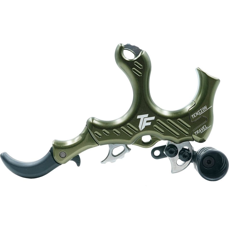 TruFire Synapse Lite Aluminum Thumb-Style Archery Release Green