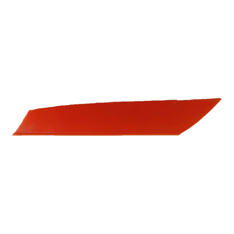 Gateway Mako Orange Fletching Feathers 3.125" LW 50pk