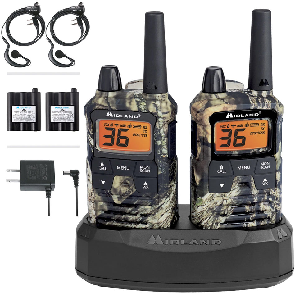 Midland X-Talker T294VP4 Mossy Oak Two-Way Radio 22-Channel 40-Mile 2-Pack
