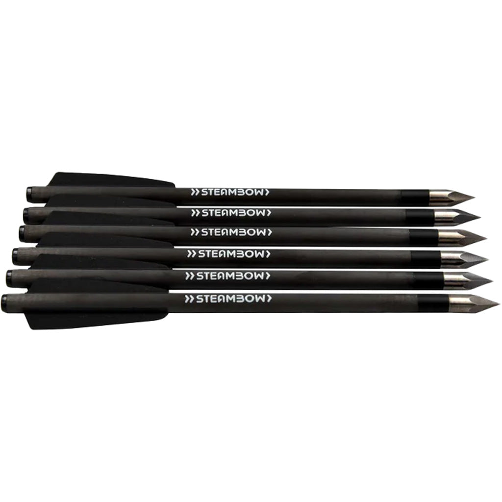 Steambow Aluminum Bodkin Arrows 162 gr Hardened Steel Tips for AR-6 Stinger 6 pk.