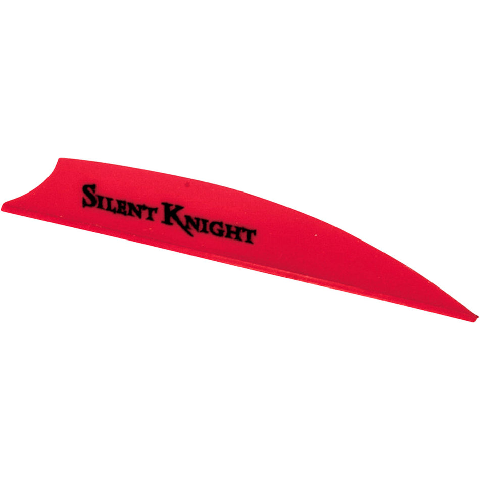 Flex-Fletch Silent Knight Flo Red Arrow Vanes 3" 36 pk.