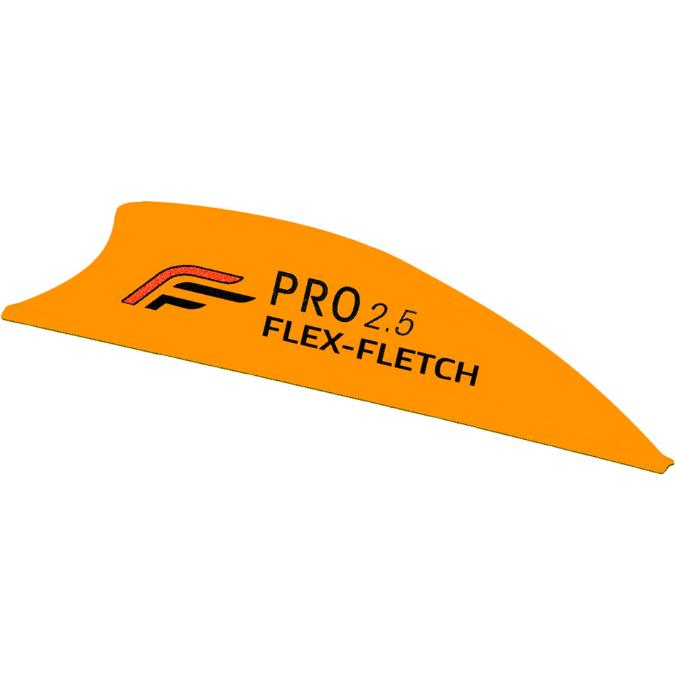 Flex-Fletch Pro 2.5 Blaze Orange Arrow Vanes 36 pk. - 2.5 Inch