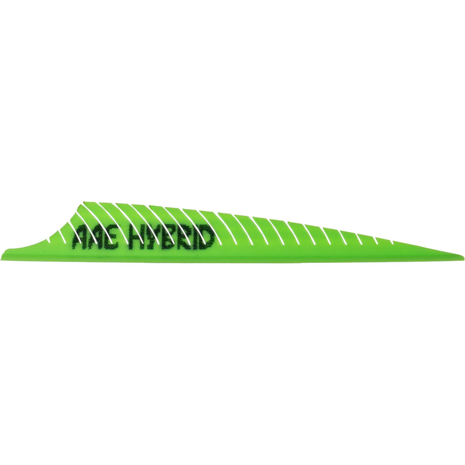 AAE Hybrid PHNX Bright Green Arrow Vanes 50 pk. - 3.5 Inch
