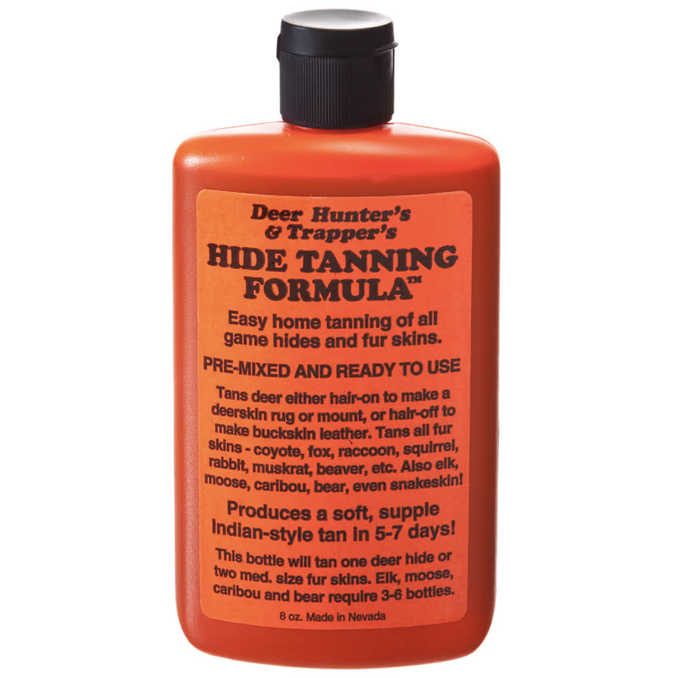 Trapper's Hide Tanning Formula 8 oz Soft Indian-Style Tan for Furs and Hides