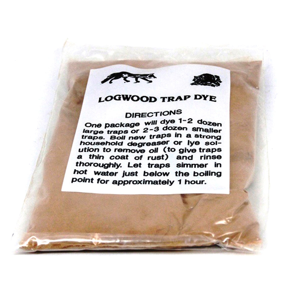 Minnesota Trapline 1 lb Logwood Trap Dye Black Camouflage Powder for Steel Traps