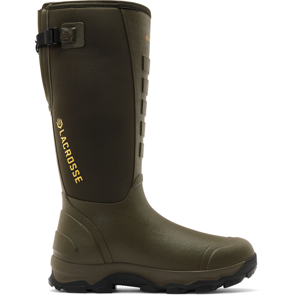 LaCrosse Alpha Lite II Outdoor Rubber Boots Olive Night Sz 12