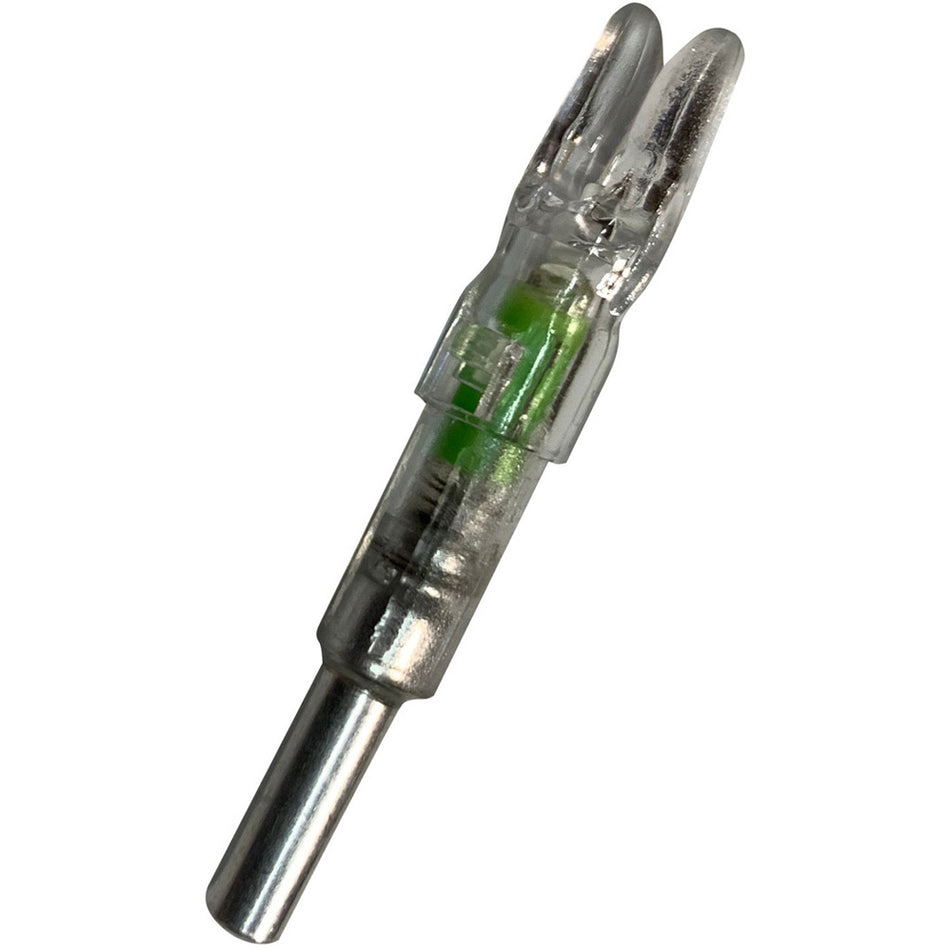 Flex Fletch LIT Green Lighted Nocks for .166 Carbon Shafts 3 pk.