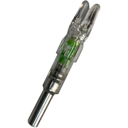 Flex Fletch LIT Green Lighted Nocks for .246 Carbon Shafts 3 pk.