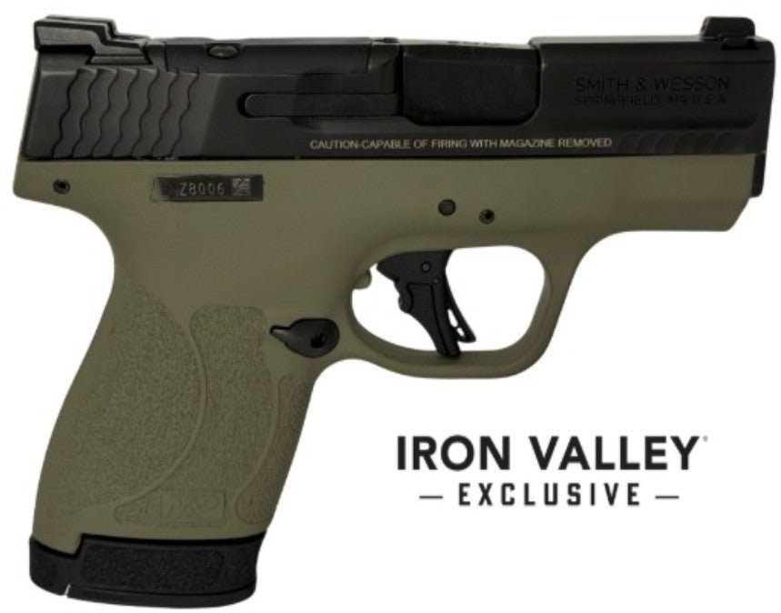 M&P9 Shield Pls Bndl 9mm 3.1" OR ODG 10/13rd IVS