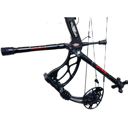 Conquest Control Freak .750 Black Bow Stabilizer Kit 10 in./8 in. with MOAB Bracket