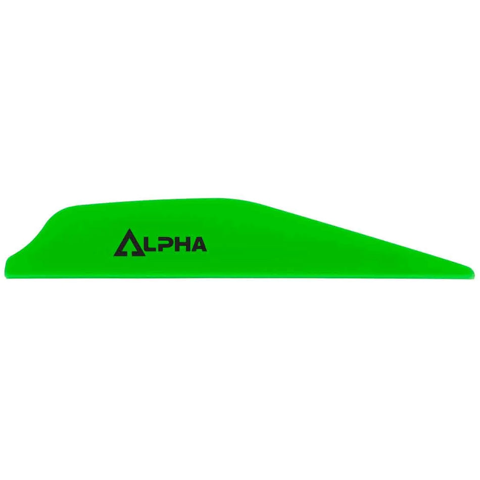 Bohning Alpha Arrow Vanes Neon Green (100 Pack)