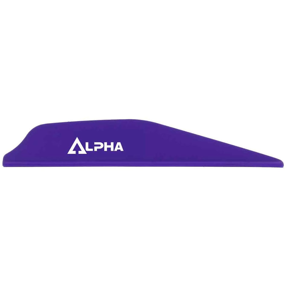 Bohning Alpha Purple Vanes 100-Pack