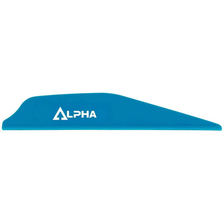 Bohning Alpha Satin Blue Vanes 100-Pack