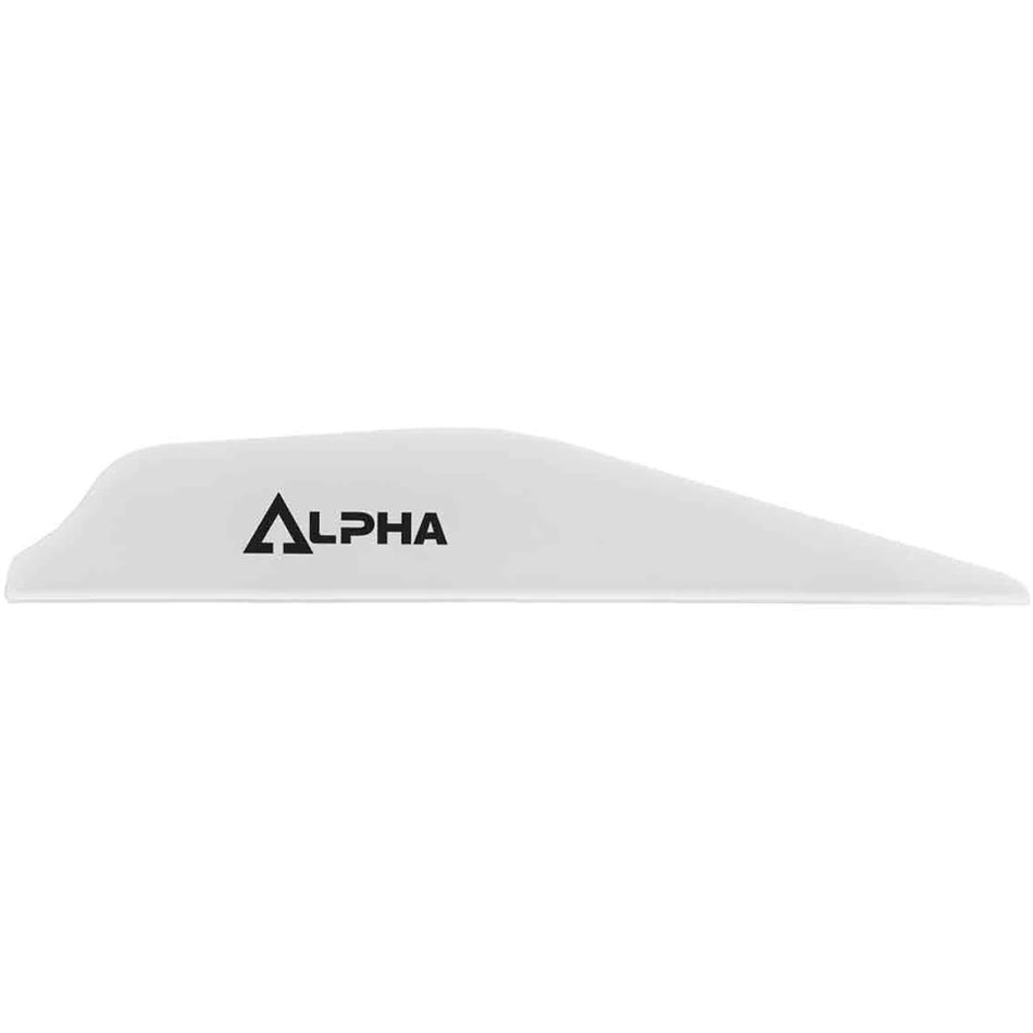 Bohning Alpha White Vanes 100-Pack