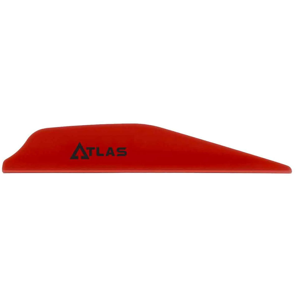 Bohning Atlas Red Vanes 100-Pack