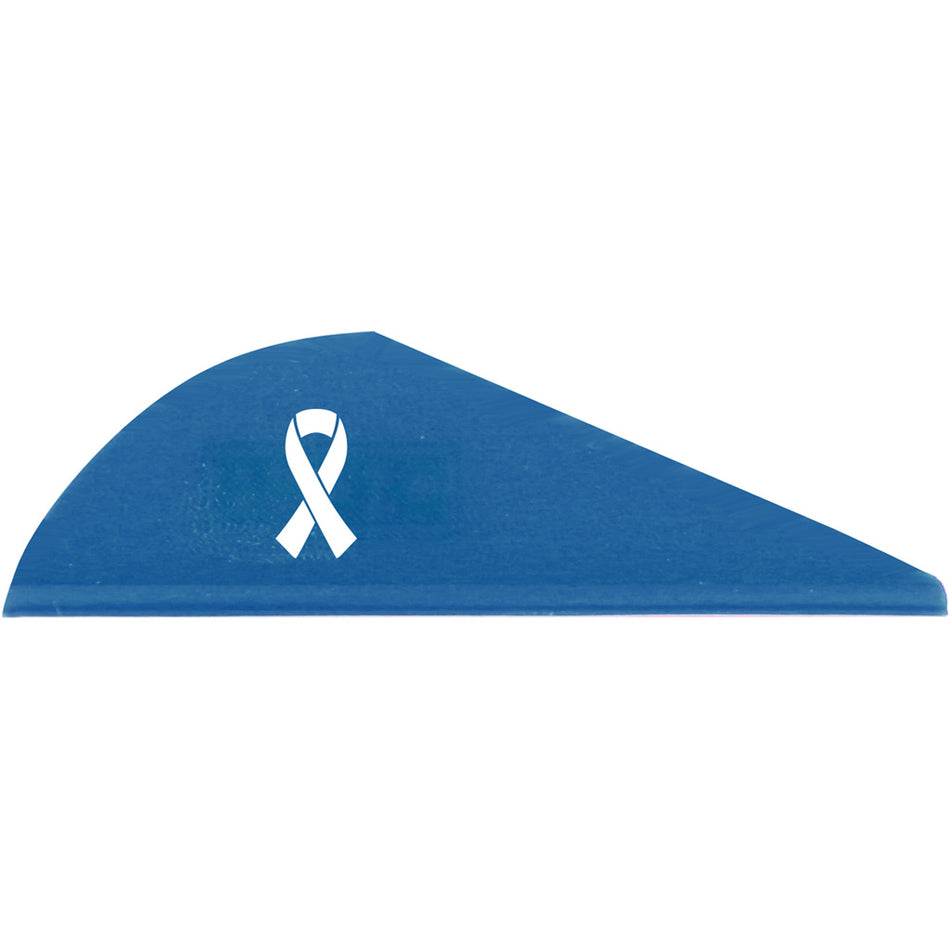 Bohning Blazer Arrow Vanes Awareness Blue 36 pk.