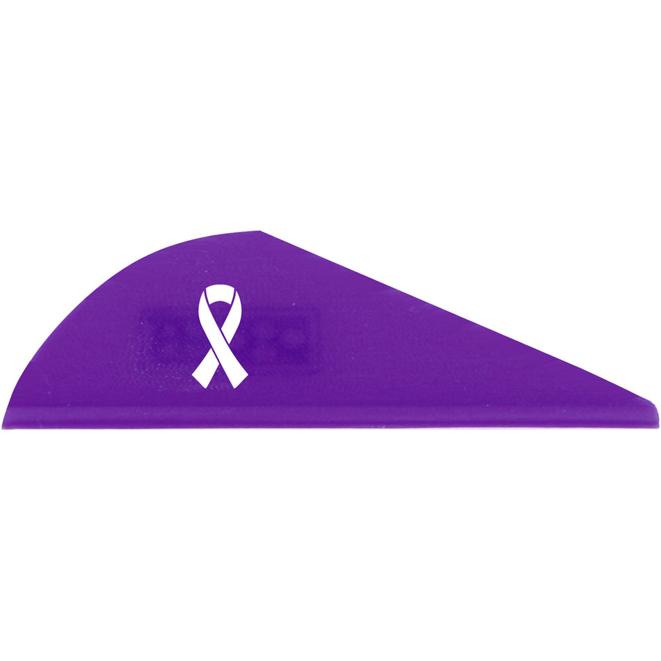 Bohning Blazer Arrow Vanes Awareness Purple 36 pk.