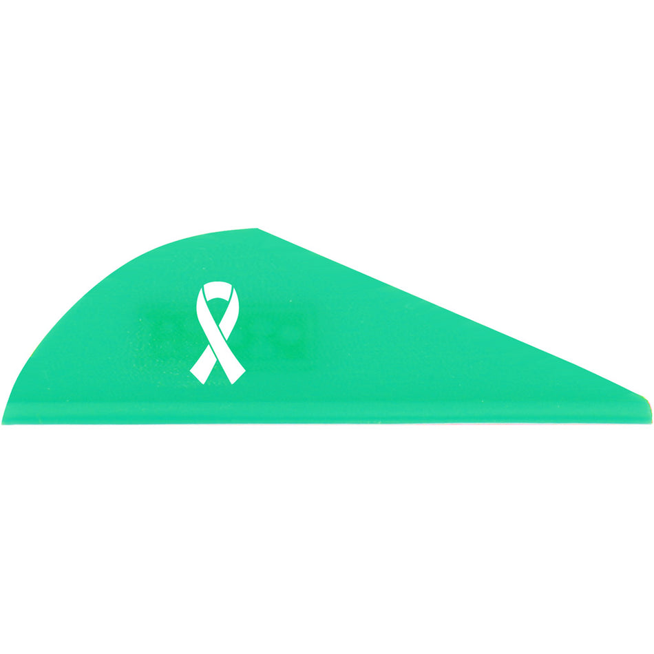 Bohning Blazer Arrow Vanes Awareness Teal 36 pk.