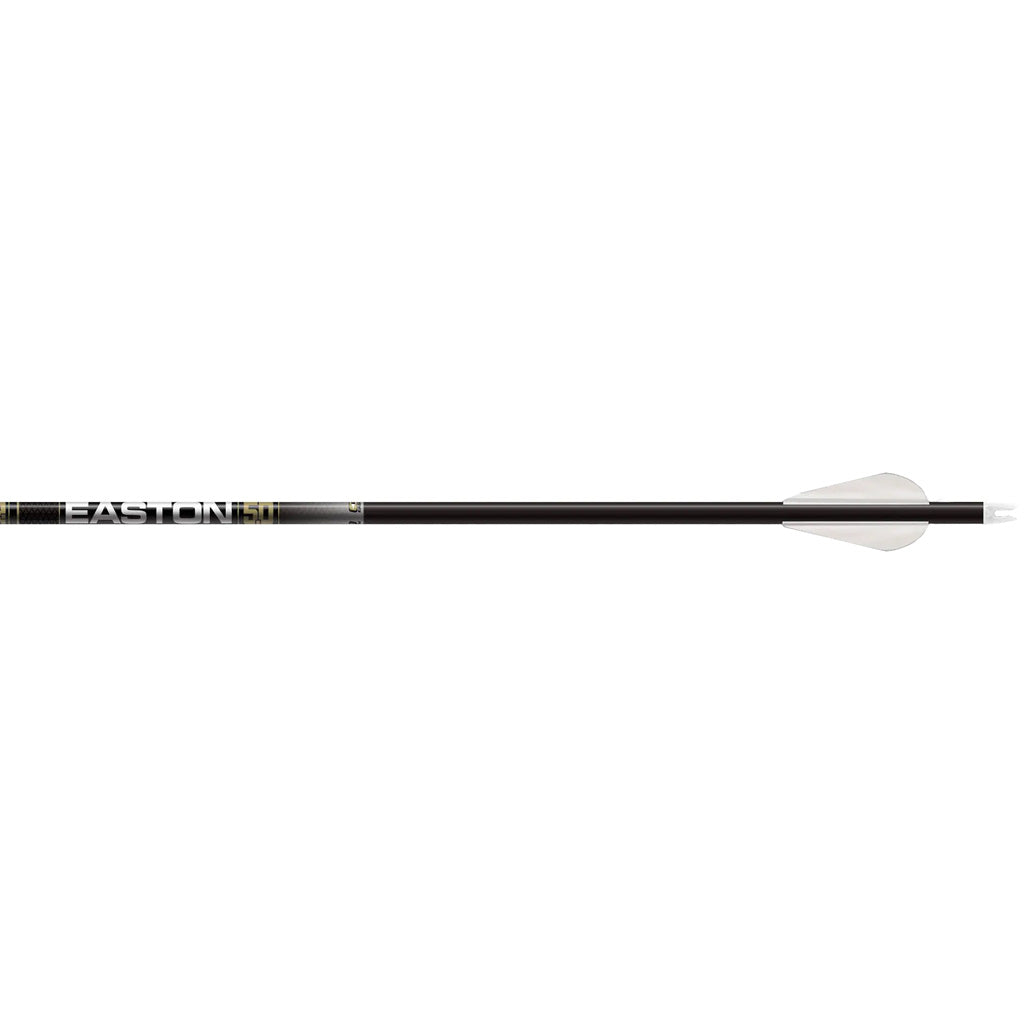 Easton 5.0 Arrows with Steel Half Outs 250 Spine 6 pk.