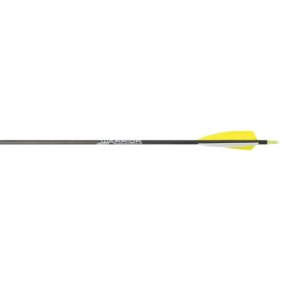 Gold Tip Warrior Arrows 600 Spine with 4-Inch Feathers (72-Pack)