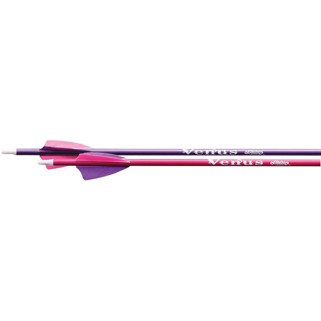 Victory Venus Youth Arrows Pink Purple 72 pk. 600 Spine Carbon Fiber