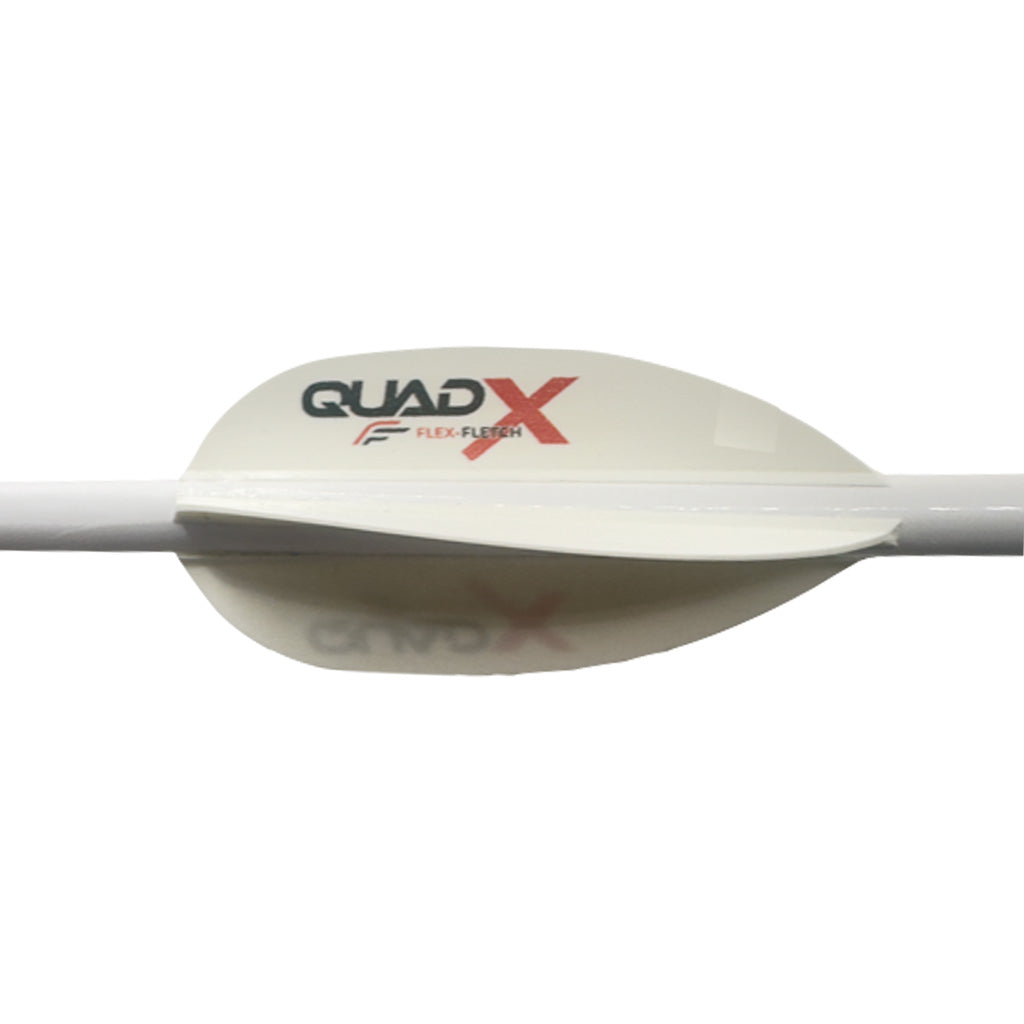 Flex Fletch Quad X 4-Fletch Vanes White 50 pk.