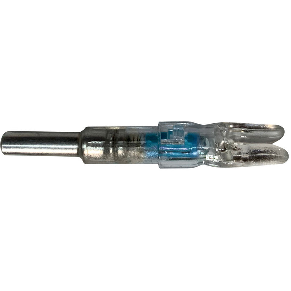 Flex Fletch LIT .166 Blue Lighted Carbon Shaft Nocks 3 pk.