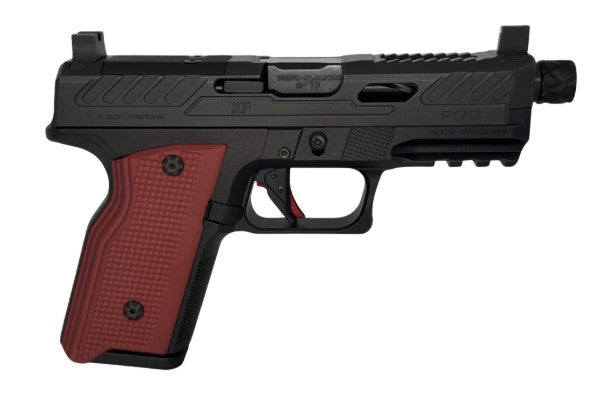 Fusion XF Pro 9mm 4.25" Threaded Black Optic-Ready Pistol with (2) 15rd Glock Mags
