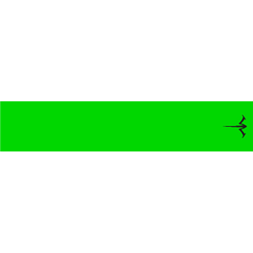 White Water Archery Fluorescent Green Solid Arrow Wraps 5x1.125 in. 15 pk.