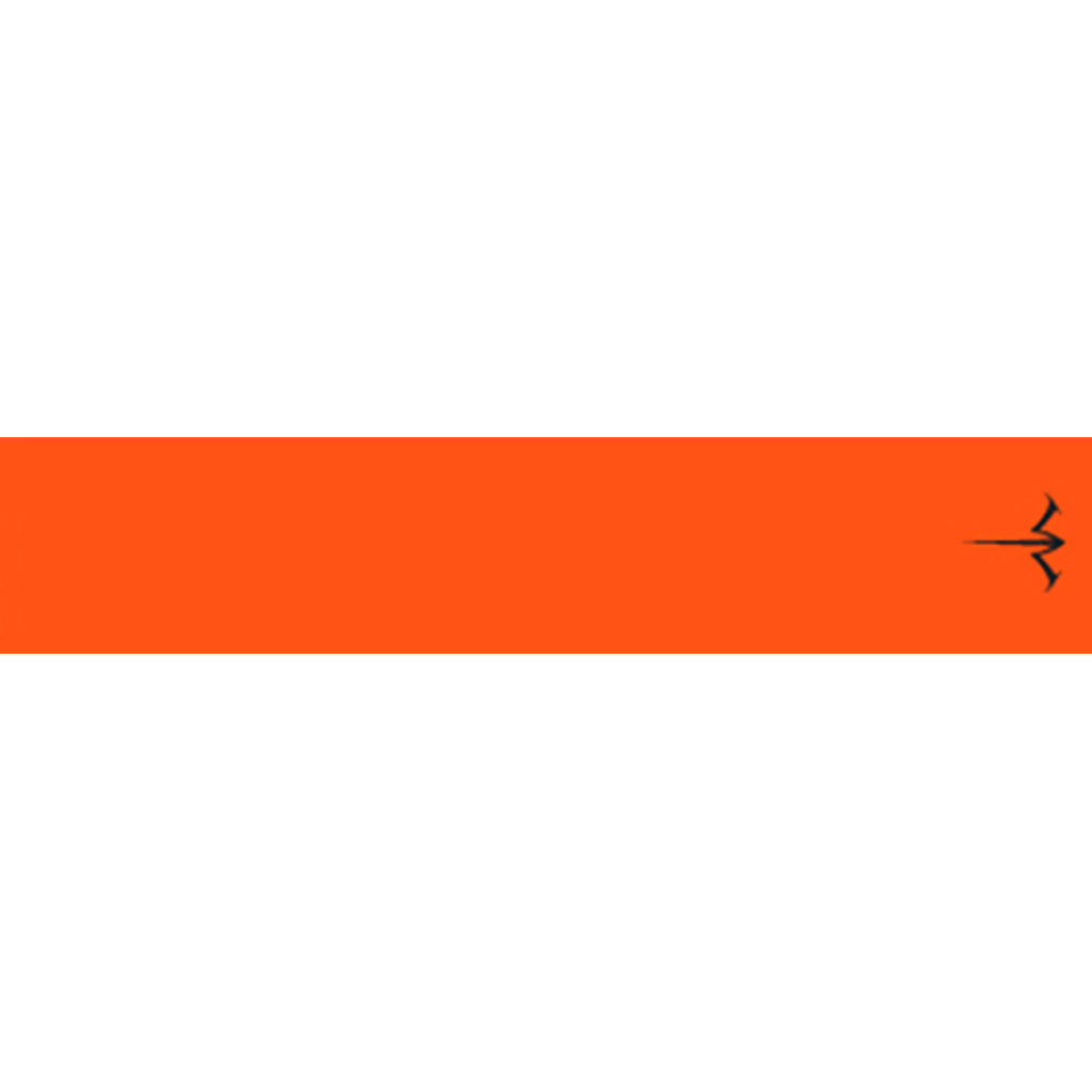 White Water Archery Fluorescent Orange Solid Arrow Wraps 5x1.125 in. 15 pk.