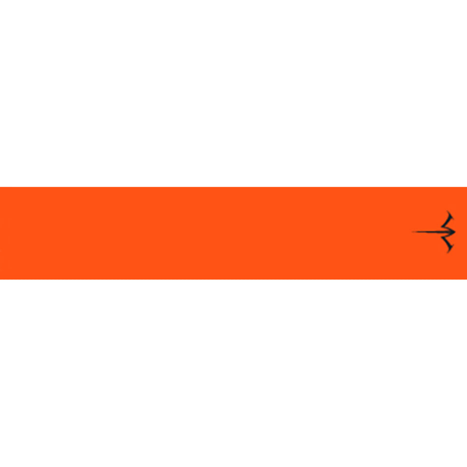 White Water Archery Fluorescent Orange Solid Arrow Wraps 5x1.125 in. 15 pk.