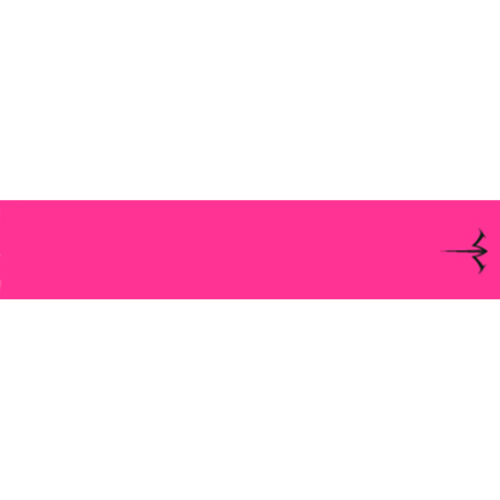 White Water Archery Hot Pink Solid Arrow Wraps 5x1.125 in. 15 pk.